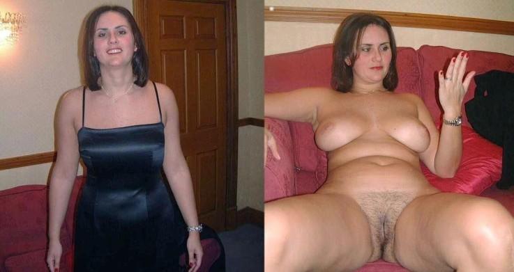 vestidas y desnudas amas de casa